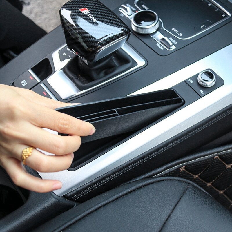 Car Central Gear Buckle Box Storage Box Stowing Tidying for Q5