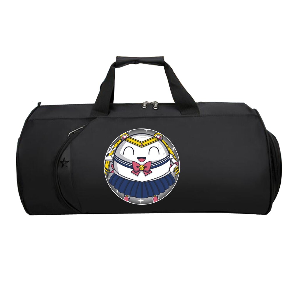 Bolso de viaje para hombre, Maleta de equipaje, bolso grande de hombro multifunción grande para aficionados al anime Sailor Moon de dibujos animados: 07