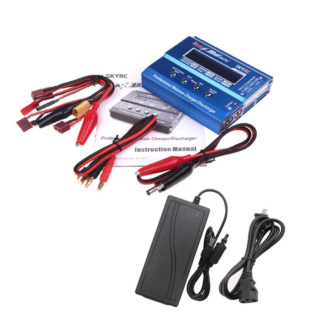 Skyrc Imax B6 Mini 60W Lipo Balans Lader Ontlader & 15V 6A Ac Power Adapter Voor Rc Batterij helicopter Drone