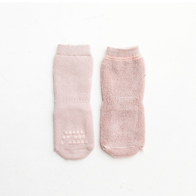 Newborn Socks for Girls Anti Slip Cotton Baby Boy Socks Winter Thick Terry Infant Baby Girls Socks for 0 to 3 Years Kids