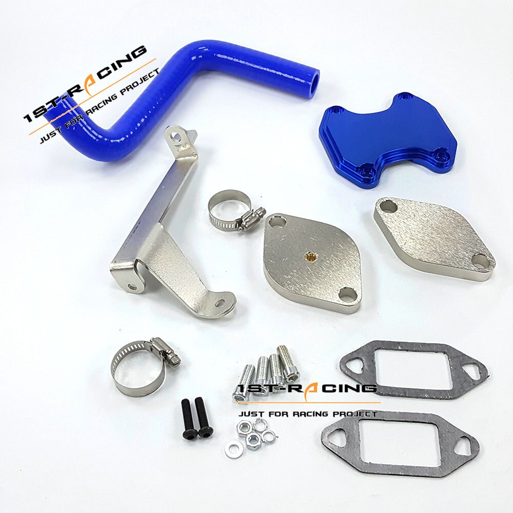 EGR Valve Cooler Delete Kit For 07-09 Dodge Ram 2500 3500 4500 5500 6.7L L6 Cummins Turbo Diesel