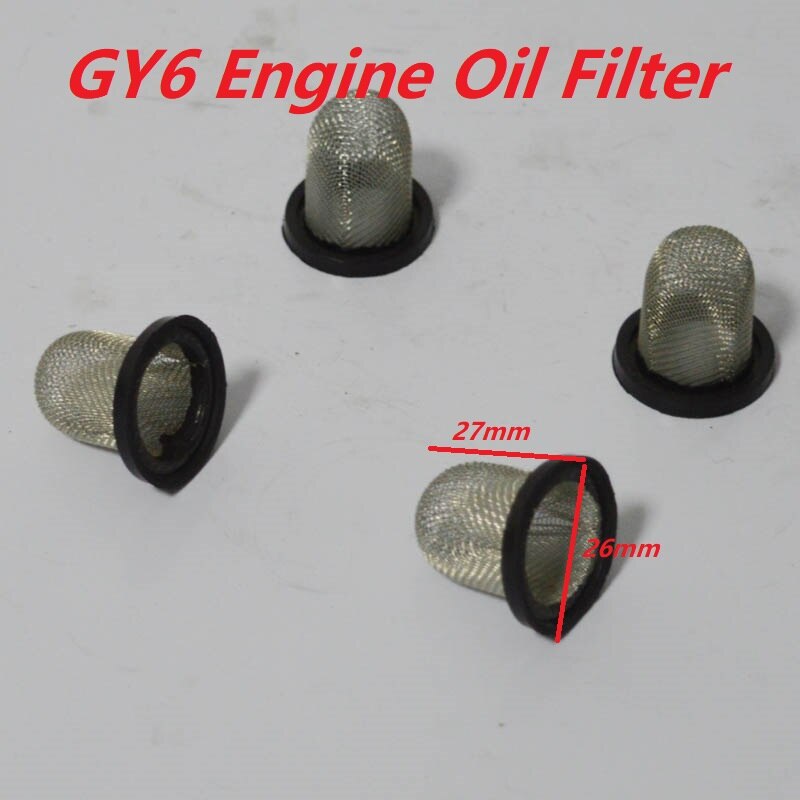 gy6 engine oil filter engine oil cleaner GY6 125cc 150cc oil filter 50cc gy6 Engine accessories