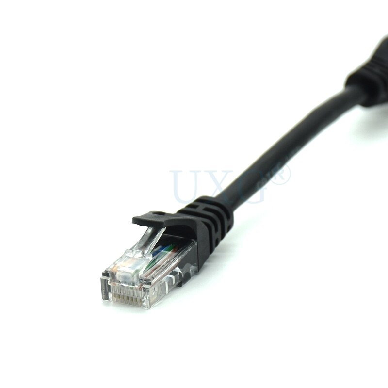 15cm 30cm 50cm kort cat 6 cat 5 rund utp ethernet nätverk lan kabel  rj45 kontakt 8 p 8c patch sladd för dator redr