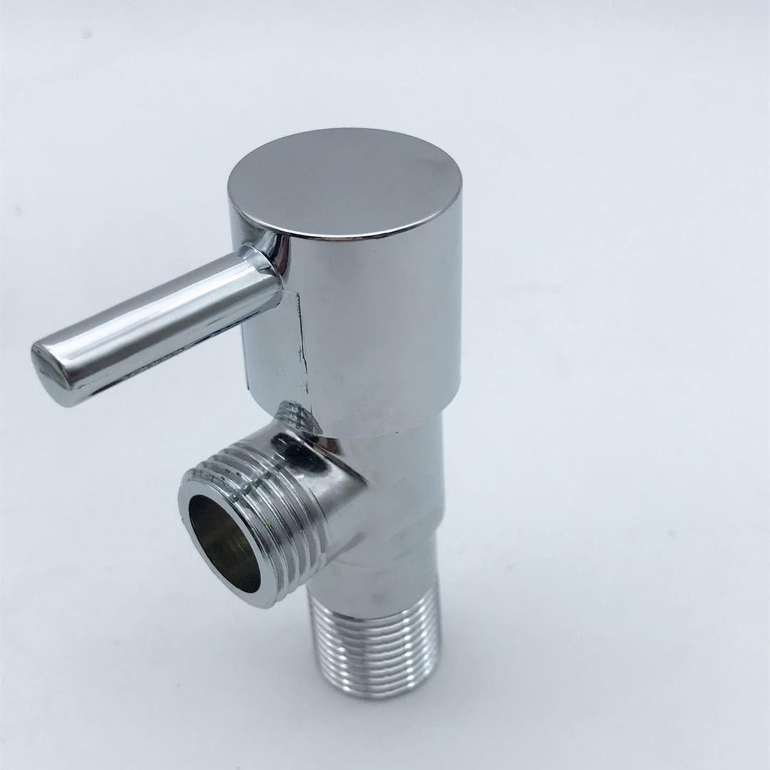 Mttuzk Massief Messing Hoekstopkraan Water Afsluiter G1/2 "X1/2 Vulventielen Warm Of Koud water Inlaatklep