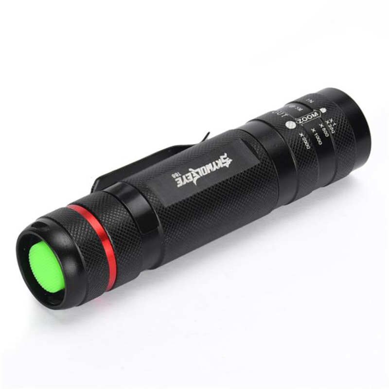 3000LM Zoomable CREE XM-L T6 LED 18650 Flashlight Torch Super Bright Light Family outdoor travel convenient lighting #4A12