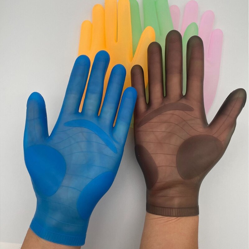 1 Pair Reusable Safe Silicone Gloves for Epoxy Resin Casting Jewelry Making Mitten DIY Crafts Tools R9JE