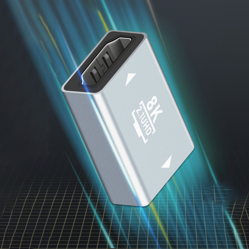 60hz 8k Verlängerung für TV-Kasten HDTV UV00i HDMI-kompatible 2,1 Buchse zu Buchse Adapter Video Kabel Schnitts telle Erweiterung Konverter