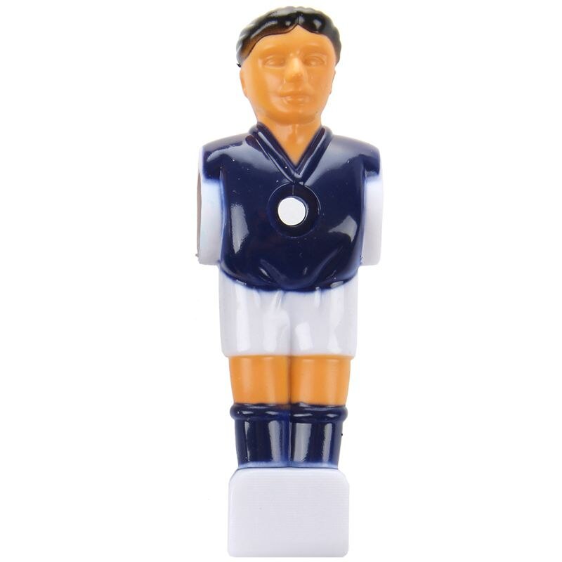 22pcs Foosball Man Table Guys Man Soccer Player Part Yellow+Royal Blue with Ball