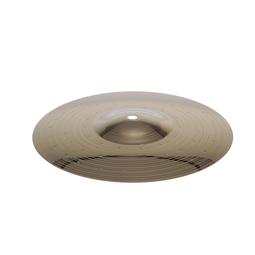 2pcs Durable Brass Jazz Drum Crash Cymbals Alloy Splash Crash Cymbal Hi-Hat for Drum Player 10inch Drum Set