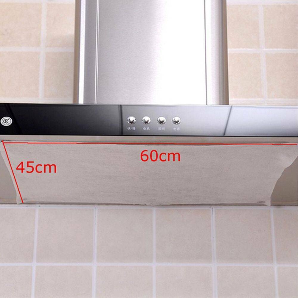 Campana extractora de tela no tejida, filtro de grasa, Extractor de ventilación, campana extractora, algodón absorbente de aceite, suministros de cocina 10 Uds