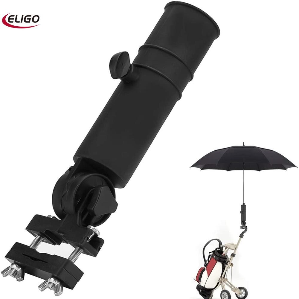 Golf Umbrella Stand Portable Cart Car Trolley Adjustable Angle Universal Durable Umbrella Stand