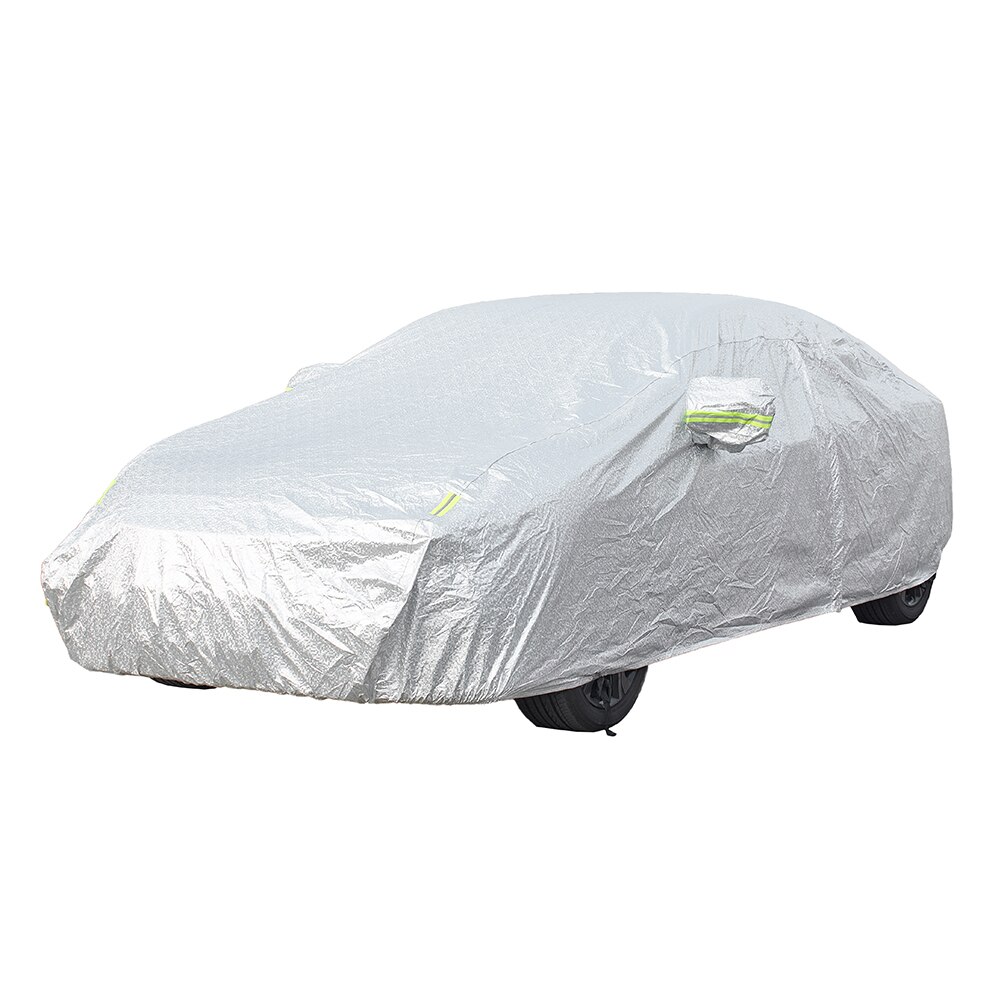 Multi Lagen Auto Cover Waterdichte Outdoor Full Cover Regen Zon Uv-bescherming Met Slot Voor Automobiles