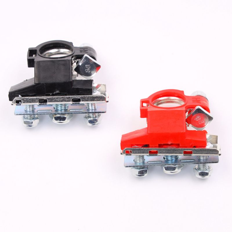 2Pcs 12V Car Battery Terminal Connector Battery Quick Release Battery Clamps