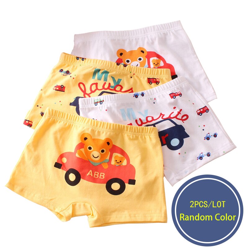 2 pz/lotto ragazzo underwearkids dell'automobile Del Fumetto Mutande Bambini Mutandine E pugile bambino Della Biancheria Intima Dei Ragazzi 2-12Y scontrino Bambini Biancheria Intima pugile scontrino: 9