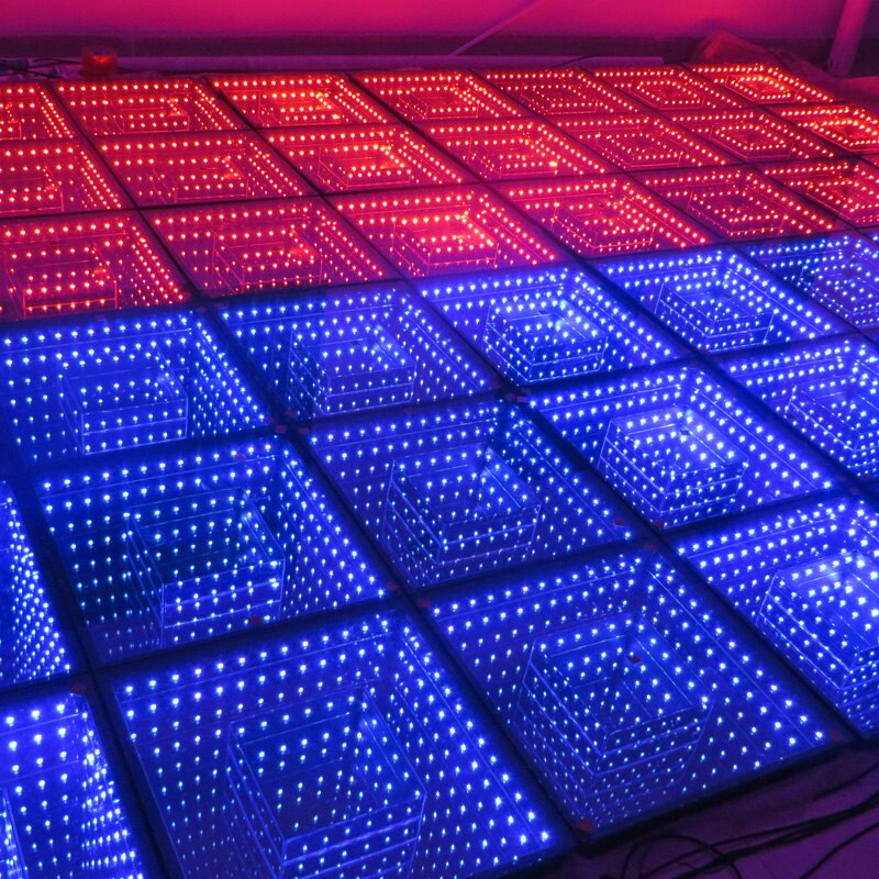 ¡Producto en oferta! espejo 3D led pista de baile discoteca Luz Para Boda discoteca