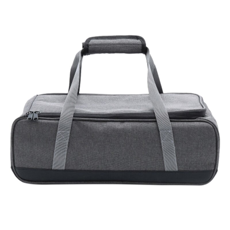 Draagbare Thermisch Geïsoleerde Lunchbox Tas - Bento Pouch Diner Container - Voedsel Opslag Tas