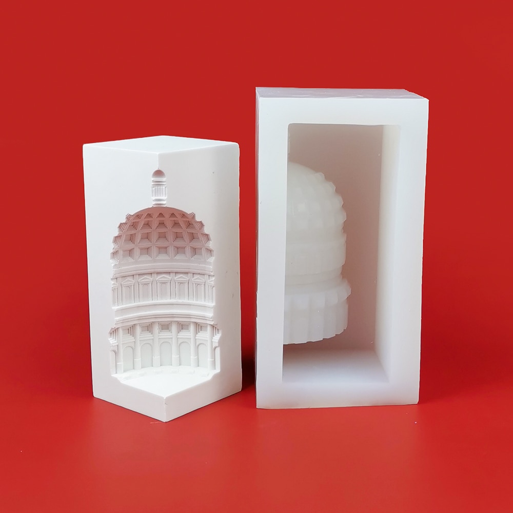 PRZY Silicone Cement Mold European Architectural Concrete Craft Home Decoration Molds Tool SN0159