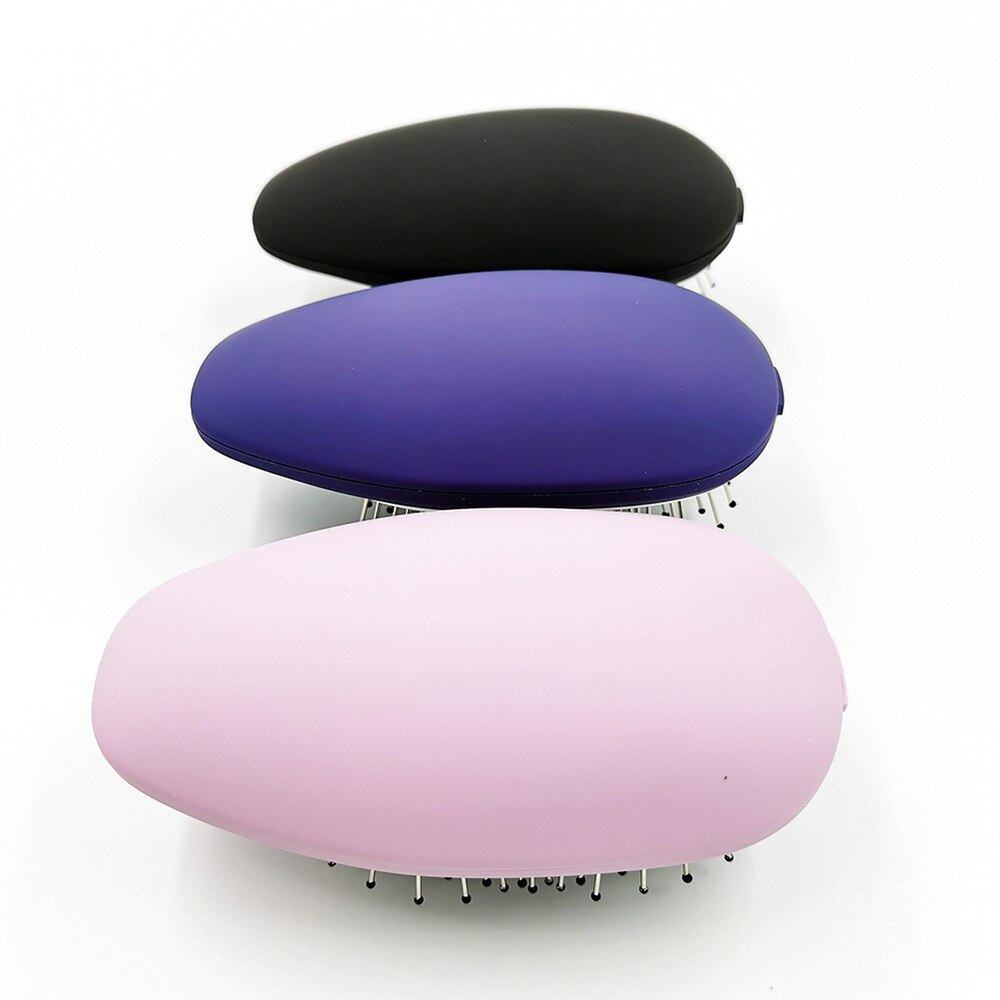 Brosse magique ionique électrique pour Massage du cuir chevelu, peigne antistatique, lisse, Portable, Ion négatif, pour coiffer les cheveux