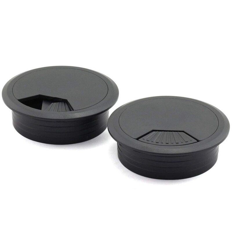 20Stck 2 Zoll Schreibtisch Draht Kabel Kabel Ösen See Abdeckung für Büro PC Schreibtisch Kabel Organizer Kunststoff Abdeckung