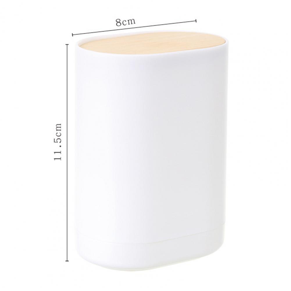Toothpick Holder Automatic Dust-proof Compact Convenient Cotton Swab Toothpick Dispenser for Home Bedroom