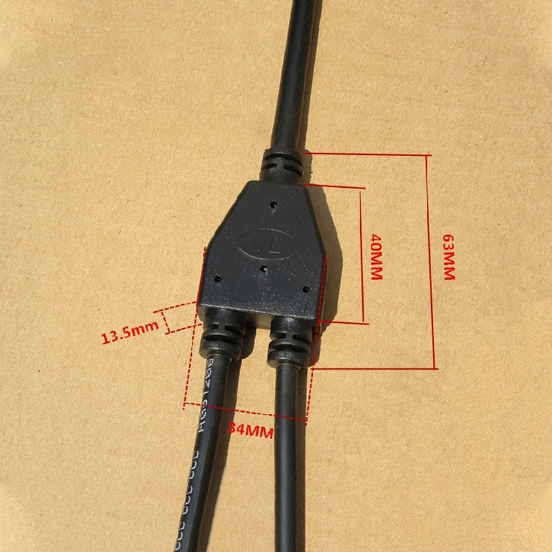 Cables Connector Waterproof IP67 2 pin Y 1 to 2 3 4 5 Connectors Male Female Electrical Wire Splitter Outdoor Led Strips