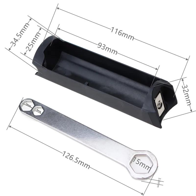 For Brompton Hidden Tool Box Wrench Bicycle Accessories Bicycle Mounting Tools Accessories magnet Frame Inner Storage Bag Kit