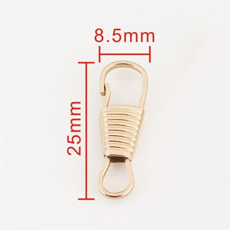 10Pcs Diy Rits Hoofd Bagage Kleding Schoenen Laarzen Rits Puller Afneembare Rits Trekt Multifunctionele Rits Accessoires