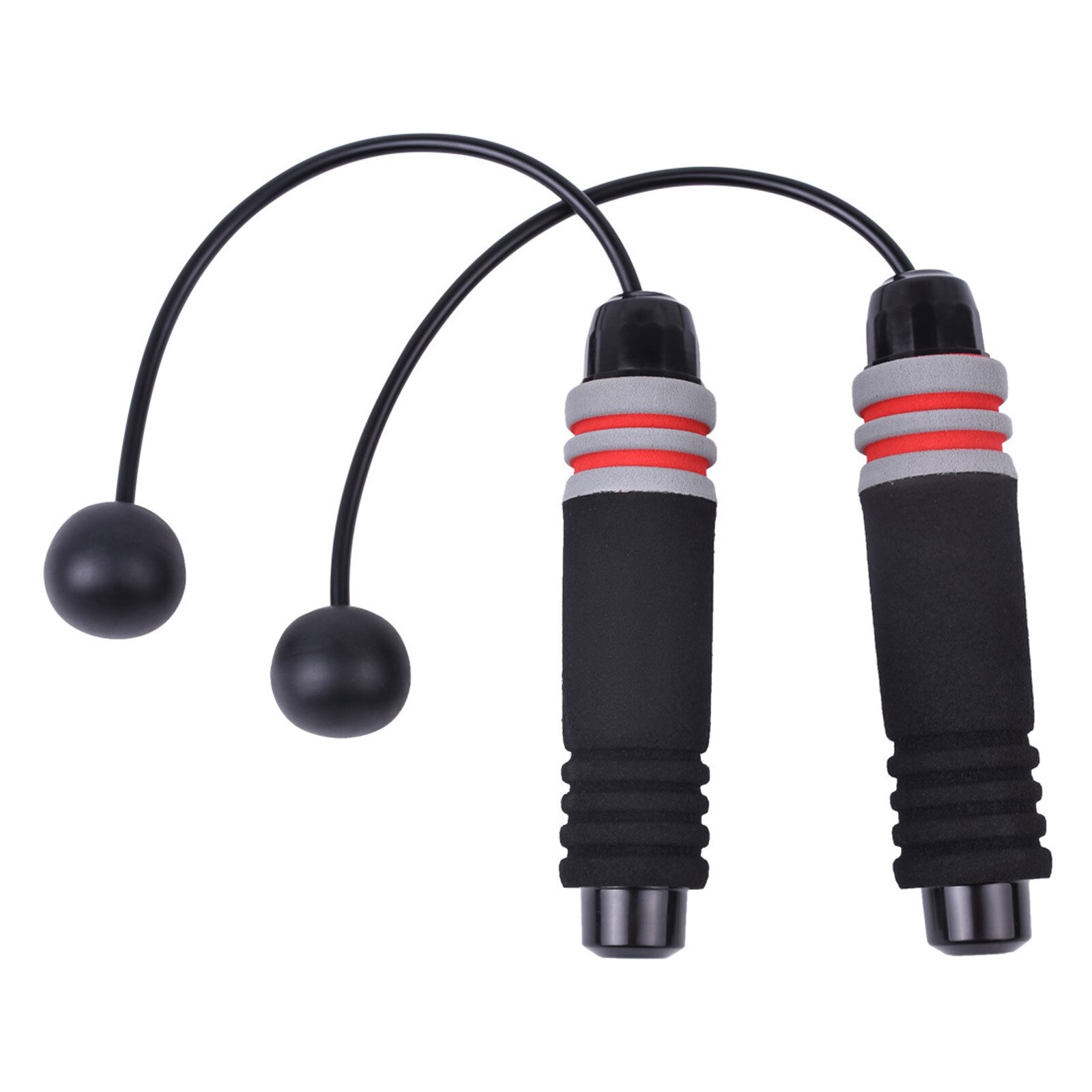 Cordless Skipping Voor Fitness Geen Knopen Snelheid Cordless Skipping Draadloze Sport Springtouw Unisex Spier Relex Apparatus: D