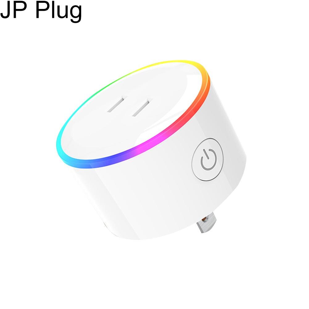Smart Plug with Power Monitor wifi wireless Smart Socket Voice Control: JP Plug
