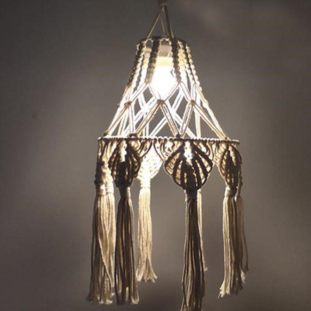 Cuerda de algodón Natural para manualidades DIY, Kit de 4 palos DIY con otros accesorios para jardinería, maceta de flores, cuerda colgante