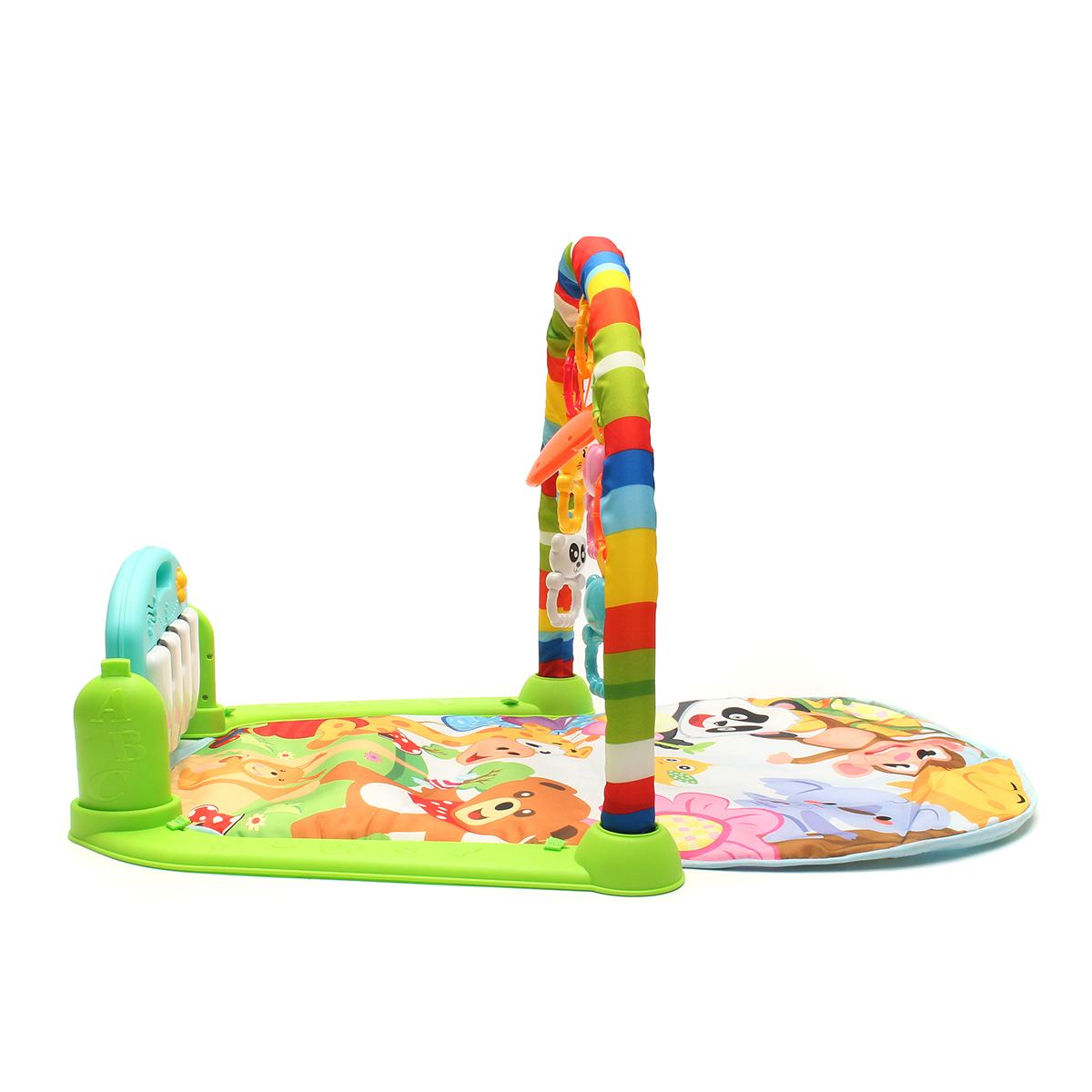 Speelkleed Baby Tapijt Muziek Puzzel Mat Met Piano Toetsenbord Educatief Rack Speelgoed Baby Fitness Kruipen Mat Voor Kids gym