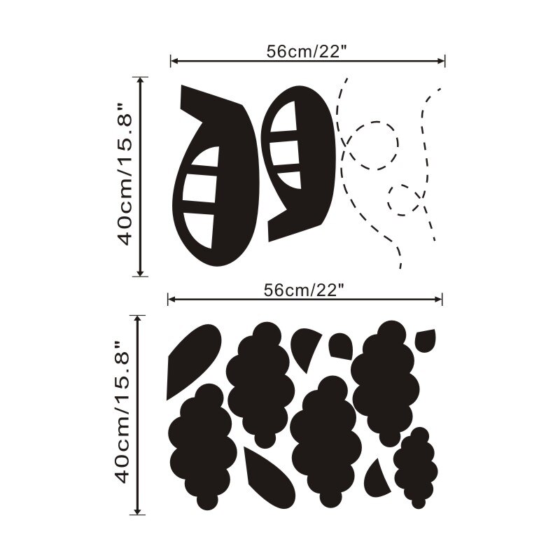 Airplane Wall Sticker Large Nursery Decor Wall Stickers For Kids Room Aircraft Wall Art Decals Plane Clouds Decal Art T180313