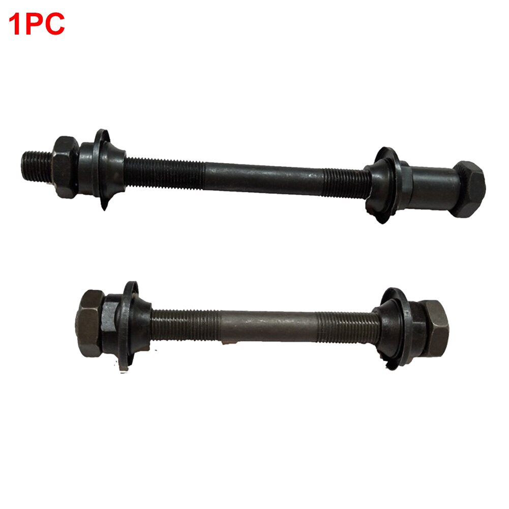 Small Axle Durable Parts Front Back Bicycle Shaft Outdoor Mountain Bike Hub Steel Quick Release Cycling Sports