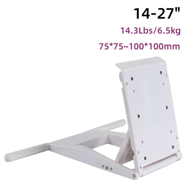 HILLPORT Desktop Monitor Arm Stand 14-27 &quot;LCD LED Computer Display Touch Screen Stand Mounting Support Metal PC Holder DZV3: DZV3 W