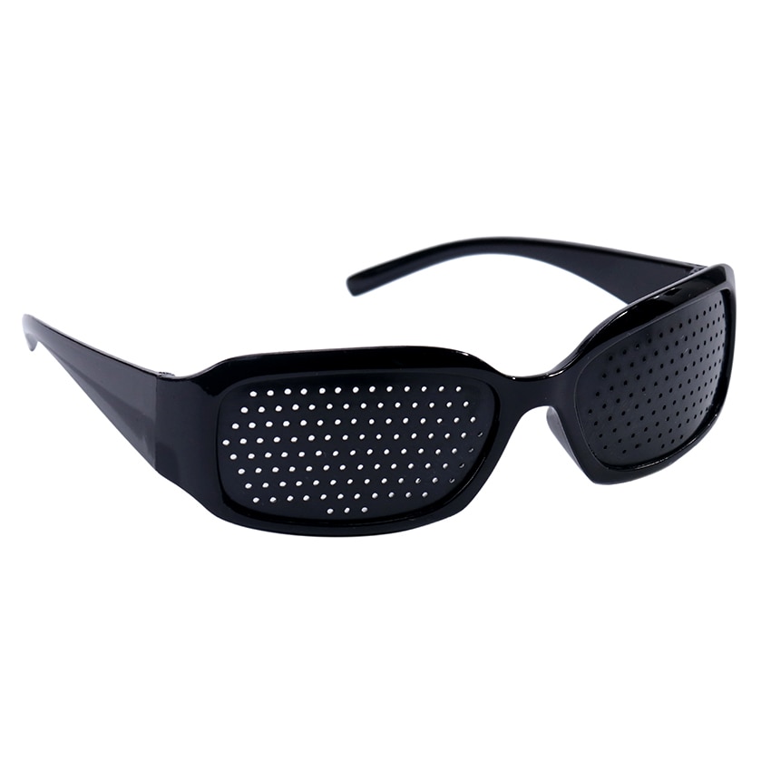 1PC Eye Training Pinhole Glasses Unisex Sunglass Exercise Outdoor Improve Eyesight Anti-fatigue Vision Care Eyeglasses
