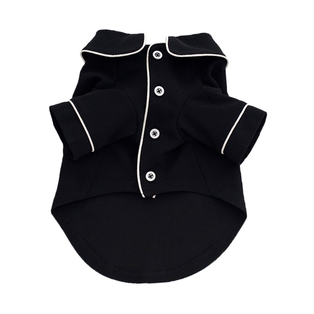 FULUE Dog clothes British Style Pet Clothing Soft Dog Pajamas Spring/Summer/Autumn costumes 5 sizes for Small Medium Large dogs