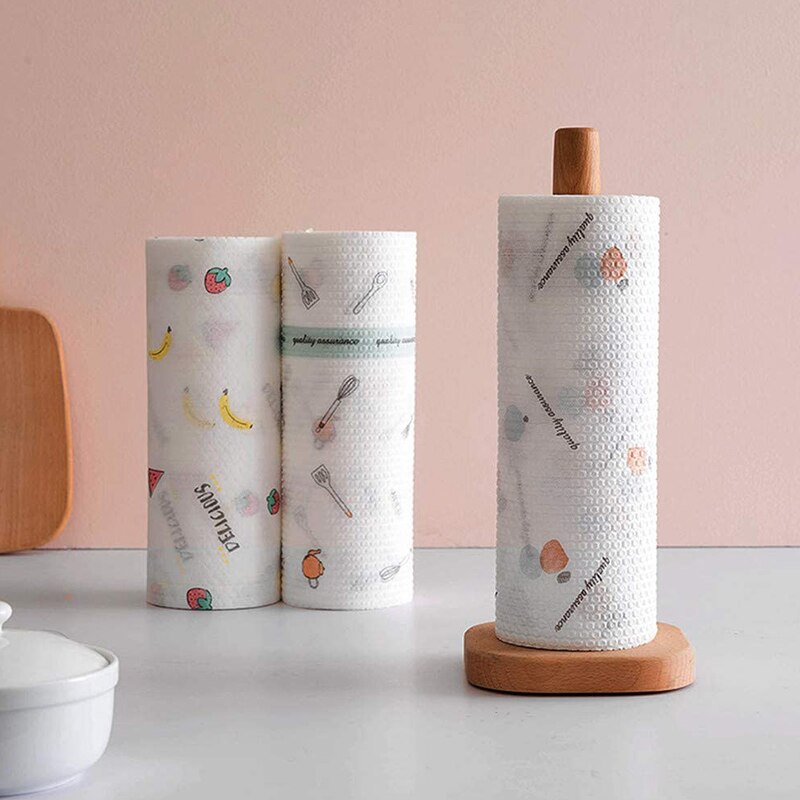 Strong & Absorbent Paper Towel Kitchen Paper Towels with Fruit Print White Commercial Essentials Paper Towel 3 Rolls