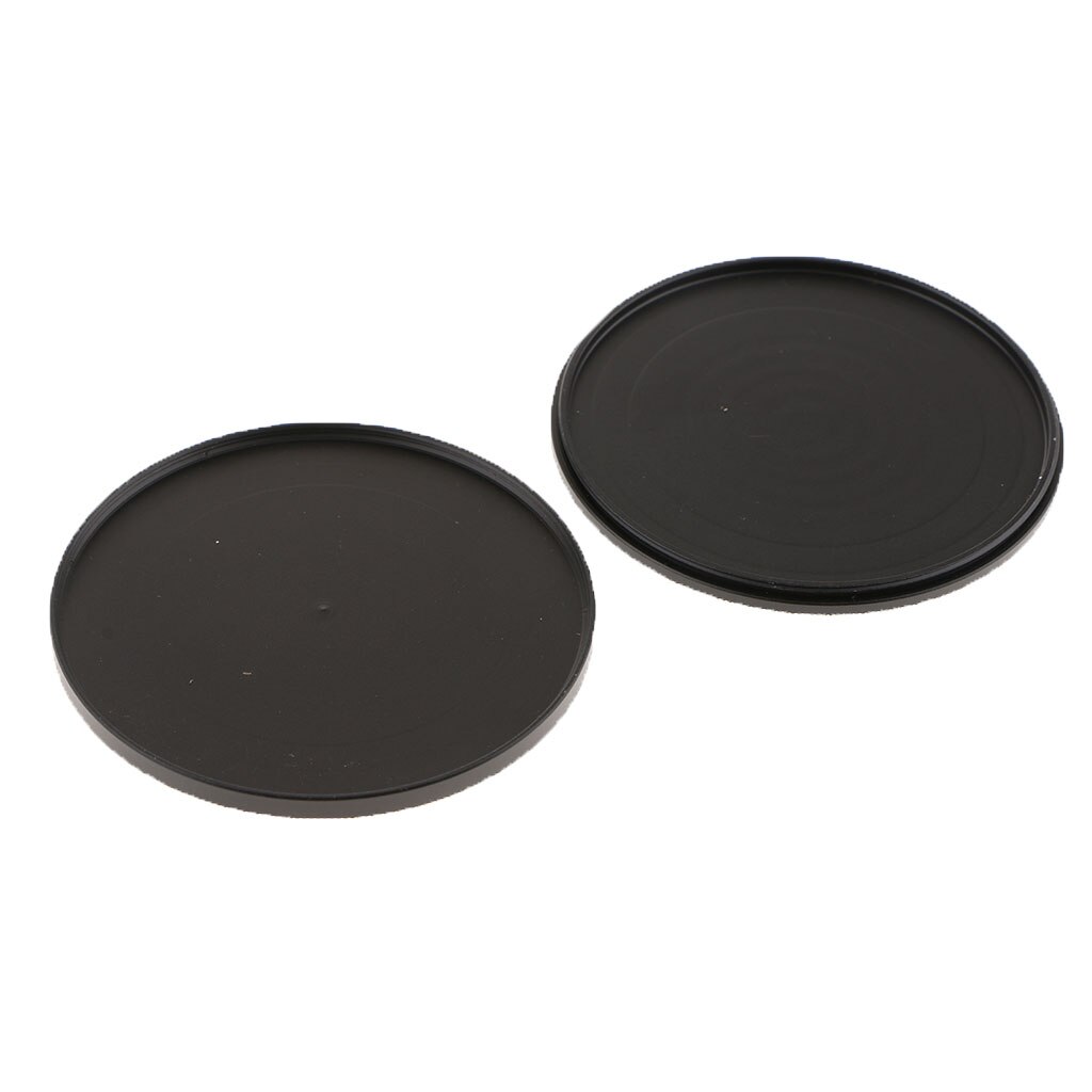 67mm 2.63 "UV CPL Filter Fall Metall Kamera Objektiv Lagerung Cap Box Schwarz Verwendet als Linsen Abdeckung Staubdicht, anti-zerkratzt