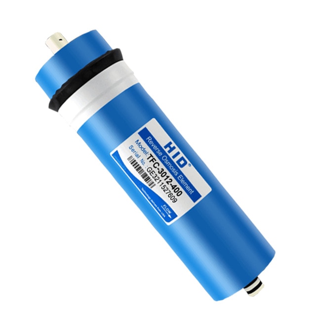 Membrane Solutions RO Membrane Housing – 2812/3012 Size, Fits 200/300/400 GPD Reverse Osmosis Systems, 1-Year Warranty