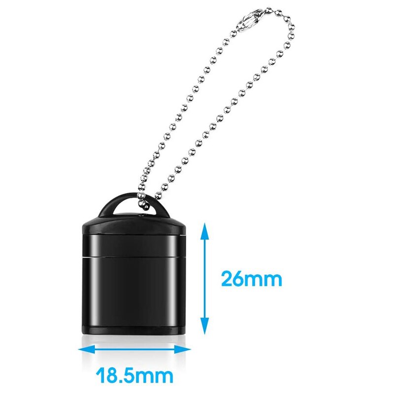 Usb 2.0 Micro Sd Tf Kaartlezer Adapter Draagbare Mobiele Telefoon Geheugenkaartlezer Voor Auto Audio Kaartlezer Laptop Accessoires