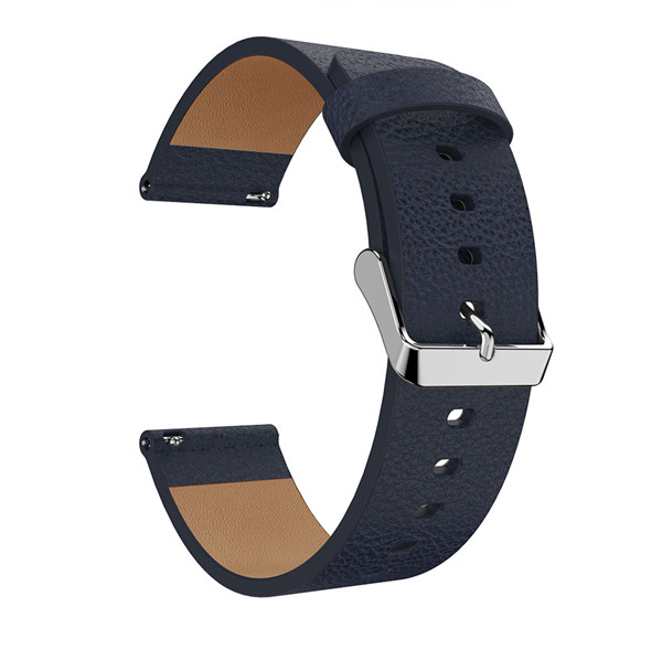 Ersatz Uhr Band Leder handgelenk Armbinde Armbinde Armbinde Gürtel für fitbit versa Clever Uhr Armbinde Neue: Blau