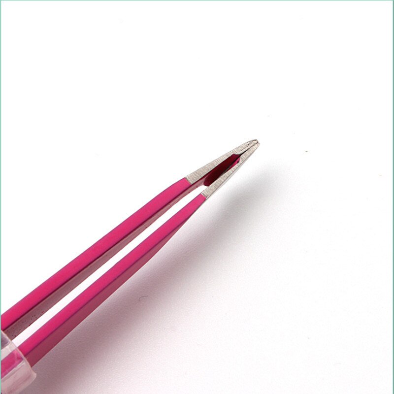 Professionelle Augenbraue Pinzette Edelstahl Pinzette Für Tyebrows Slant Tipp Augenbraue Haar Entfernung Wimpern Verlängerung Werkzeuge