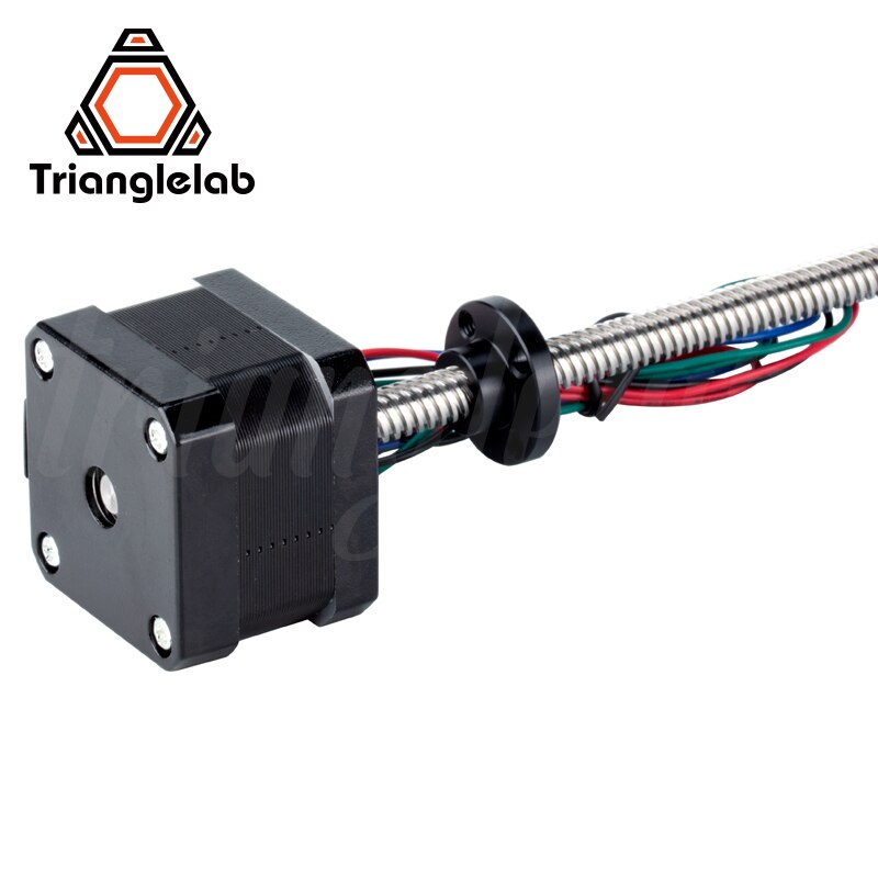 Trianglelab 1PC Nema17 husillo de motor paso a paso T8X8 L = 320MM 1.2A para 3D de prusa i3