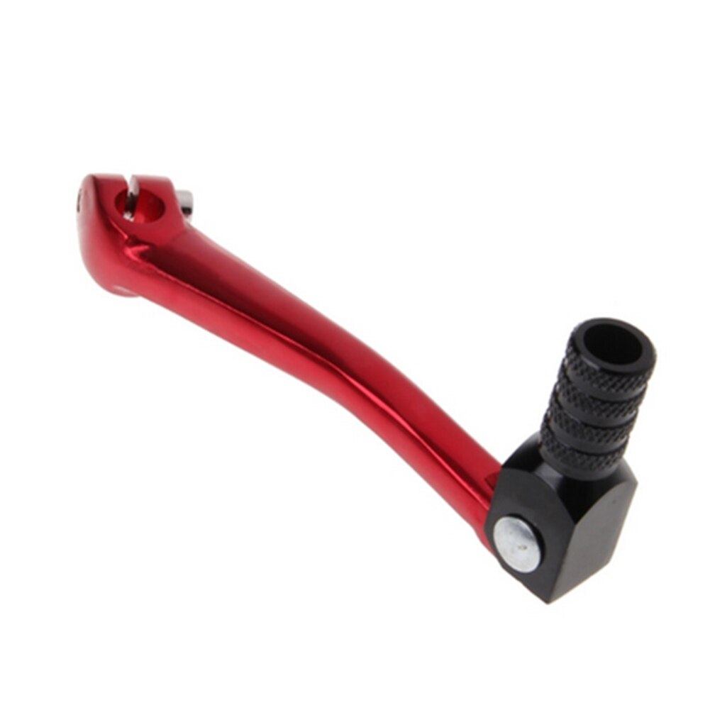 Red+Black Head Motorcycle Bike Gear Shift Shifter Lever CNC Aluminum Alloy