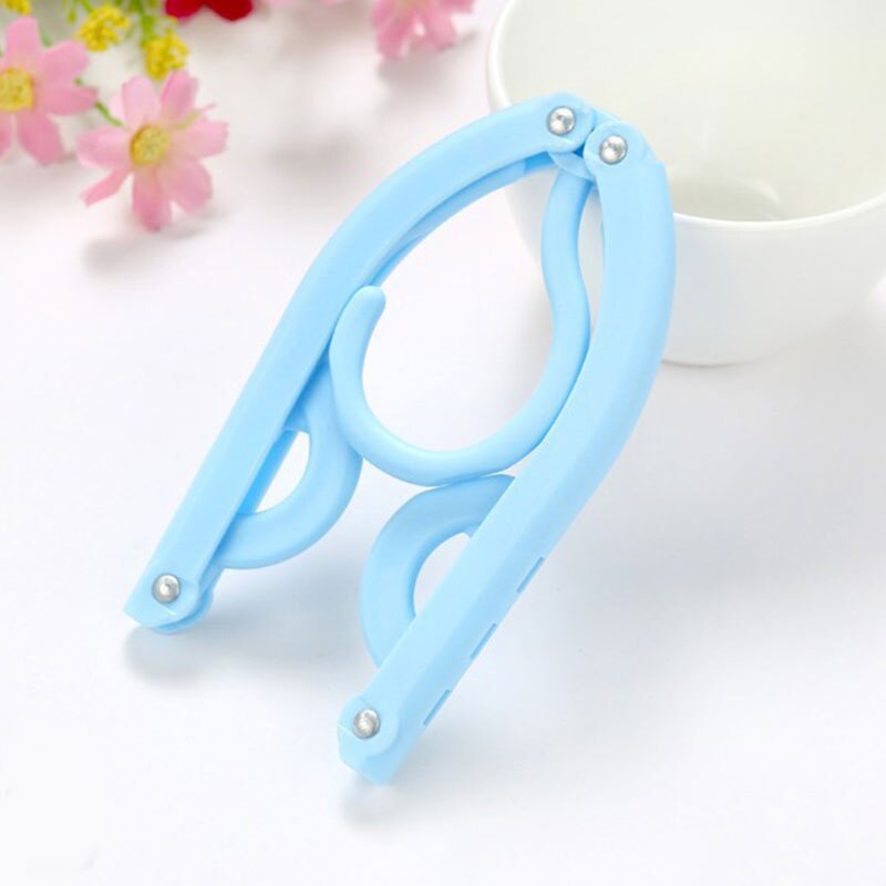 Cintre pliable de voyage multifonction | Support de séchage Portable en plastique, magique, couleur unie, permettant de gagner de l'espace, fournitures de voyage