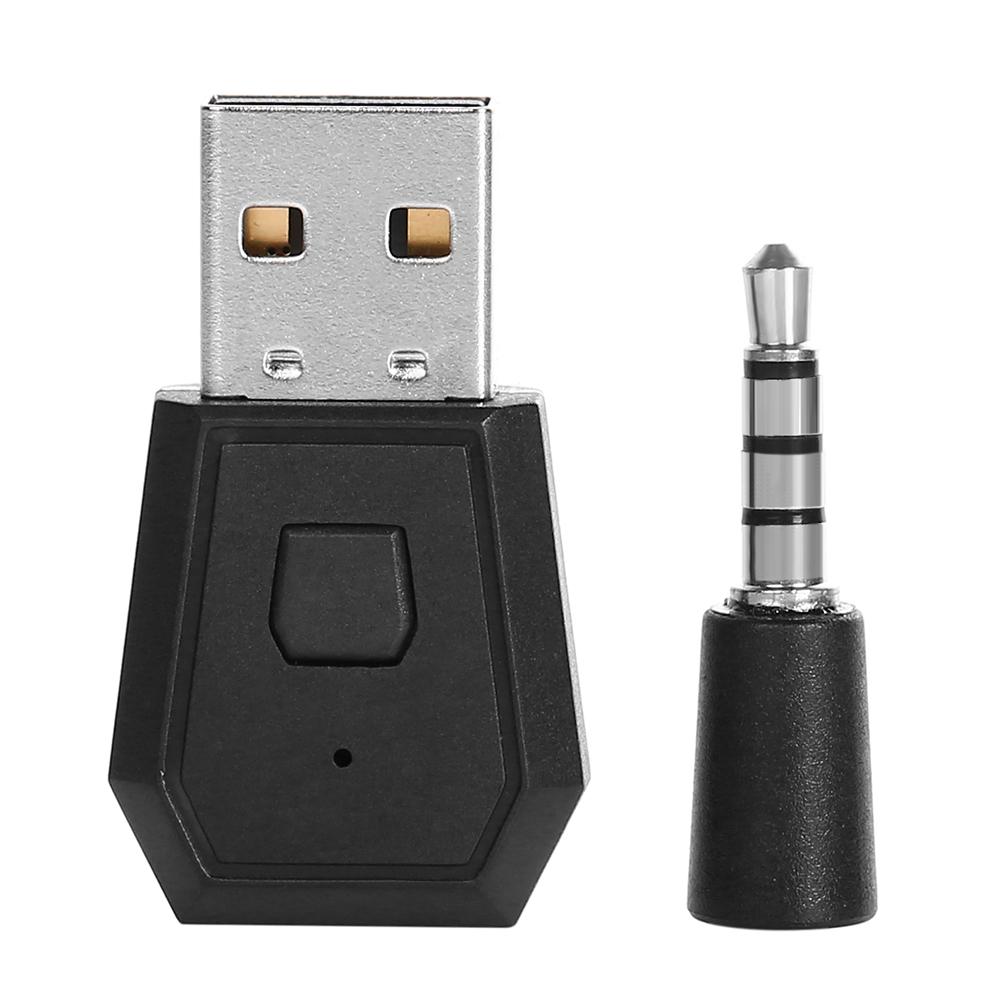 Portable Game Accessory Mini USB Headset Bluetooth 4.0 Adapter Dongle Receiver for PS4 Controller fit for ANY Bluetooth Headsets: Default Title