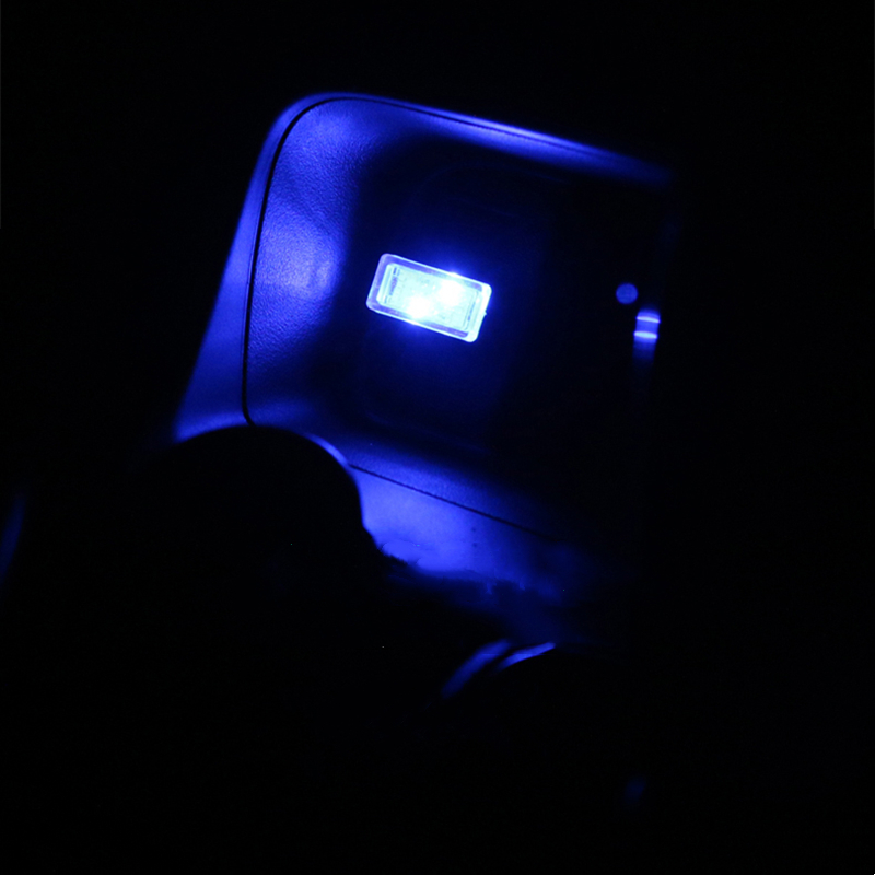 Mini Usb Licht Led Modeling Auto Omgevingslicht Neon Interieur Licht Auto Sieraden Ambient Noodverlichting Auto Accessoires 7 Kleuren