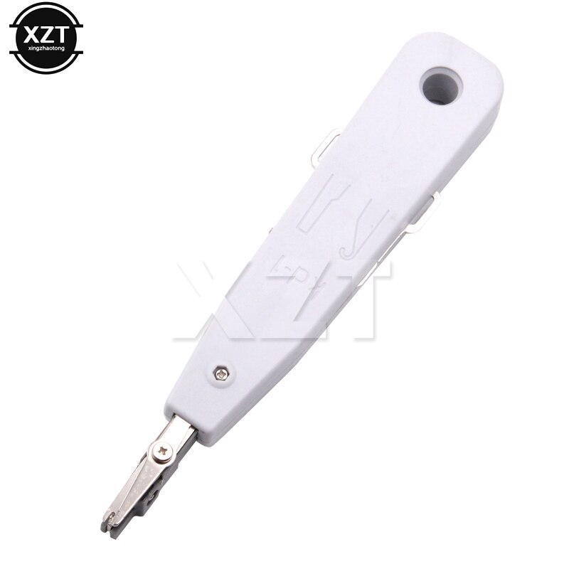 Telecom lsa-plus -työkalu anturilla ethernet verkkoliitäntäpaneeli etulevy rei'itystyökalu  rj11 rj45 cat 5
