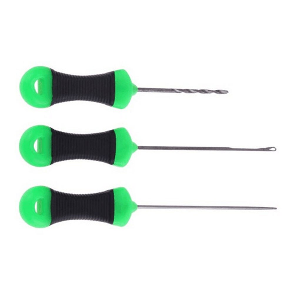 Kit d'outils pour la pêche à la carpe 3 en 1, ensemble de leurres pour attraper des poissons, matériel pour pêcher des carpes, Set Combo noir-vert