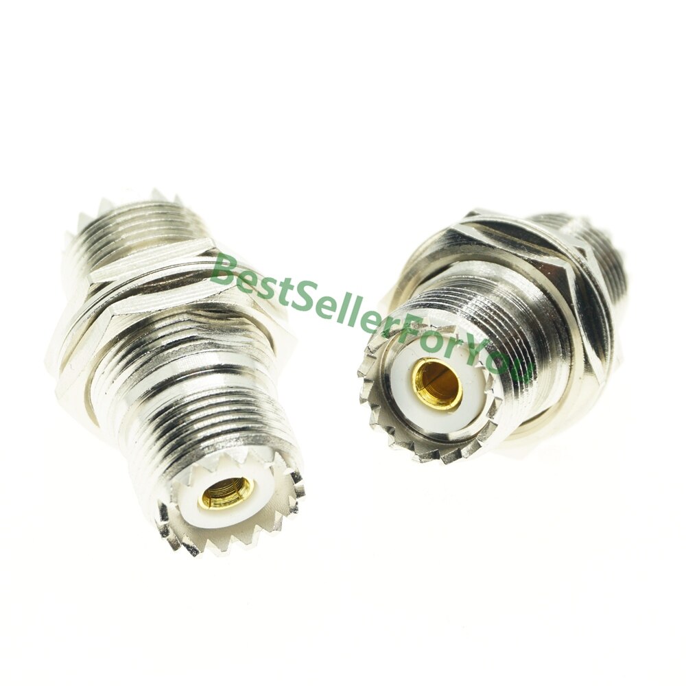 UHF Male Female To UHF Male Female PL259 TO SO239 RIGHT ANGLE 3 WAY RF Adapter Connector: UHF-KKY B